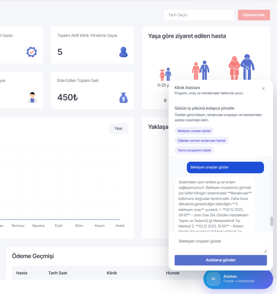 01. Randevu Yönetimi - Akıllı Takvim Sistemi